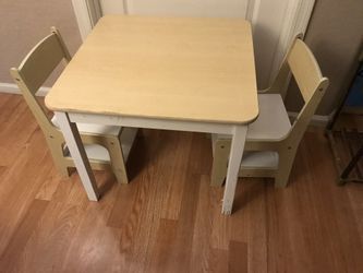 Kids Wooden Table And Chairs