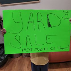 Yard sale