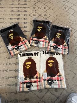 Bape Burberry shirts