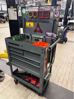 Us general toll cart and tools