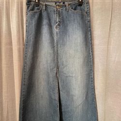 Angels y2k Denim Skirt