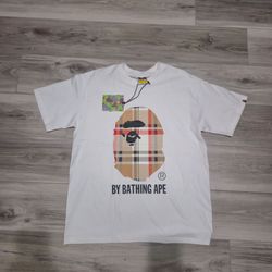 BAPE X BURBERRY SIZE L