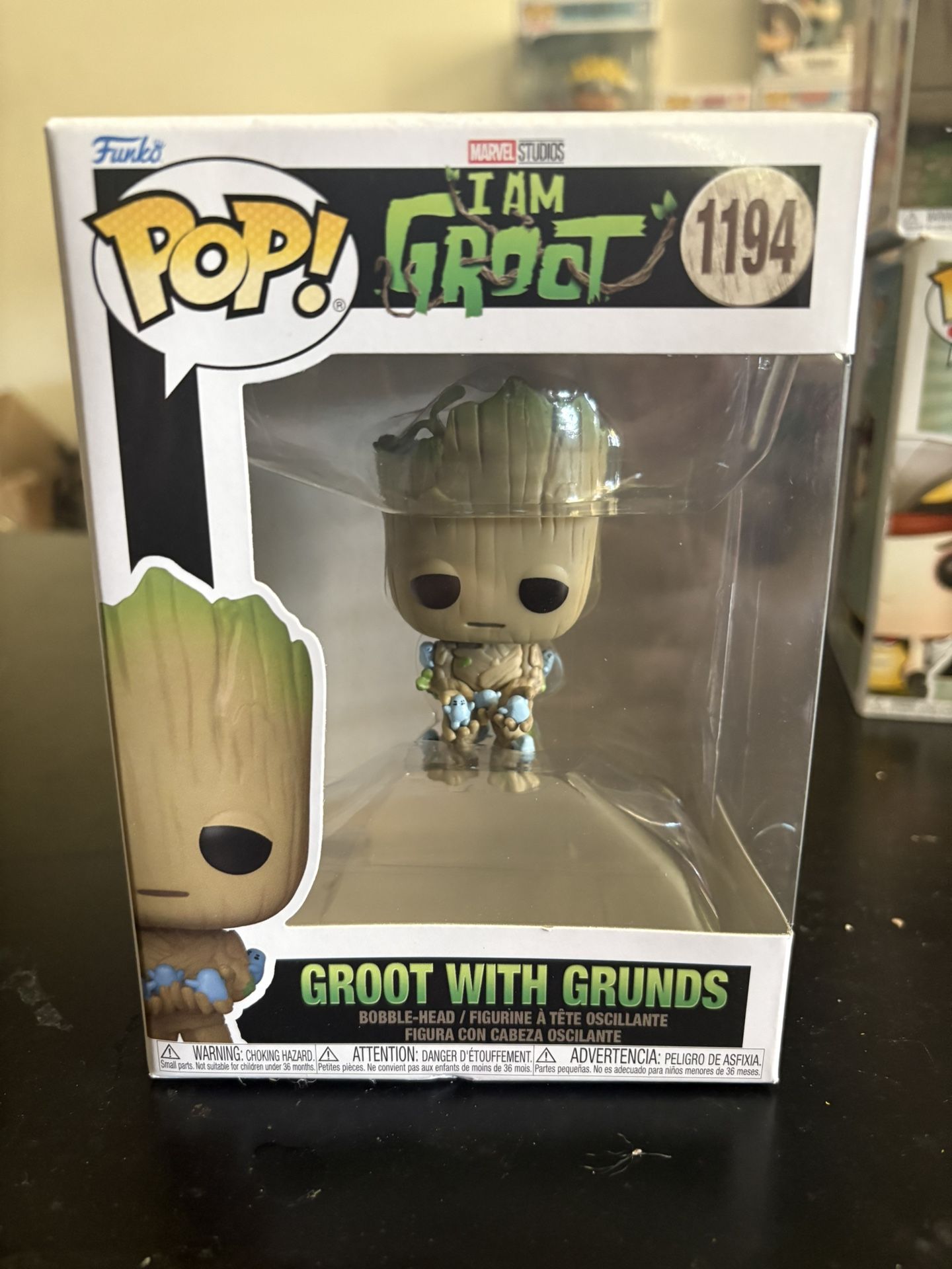 Funko Pop! Vinyl: Marvel Guardians of the Galaxy Groot With Grounds #1194