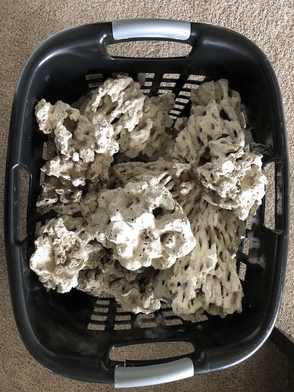 55 lbs of BRS Pukani Dry Live Rock