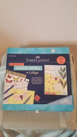 Faber-Castell Creative Studio Getting Started Art Kit Mixed Media & Collage