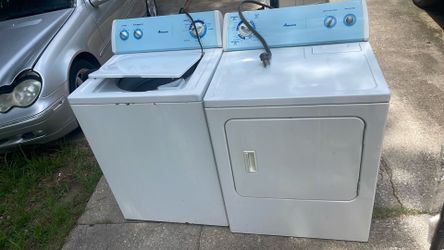 Washer an dryer