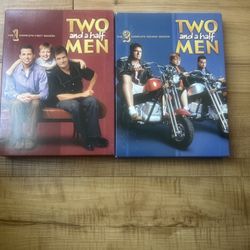 Two and a Half Men TV Series DVD Lot DVDs - Season 1 & 2