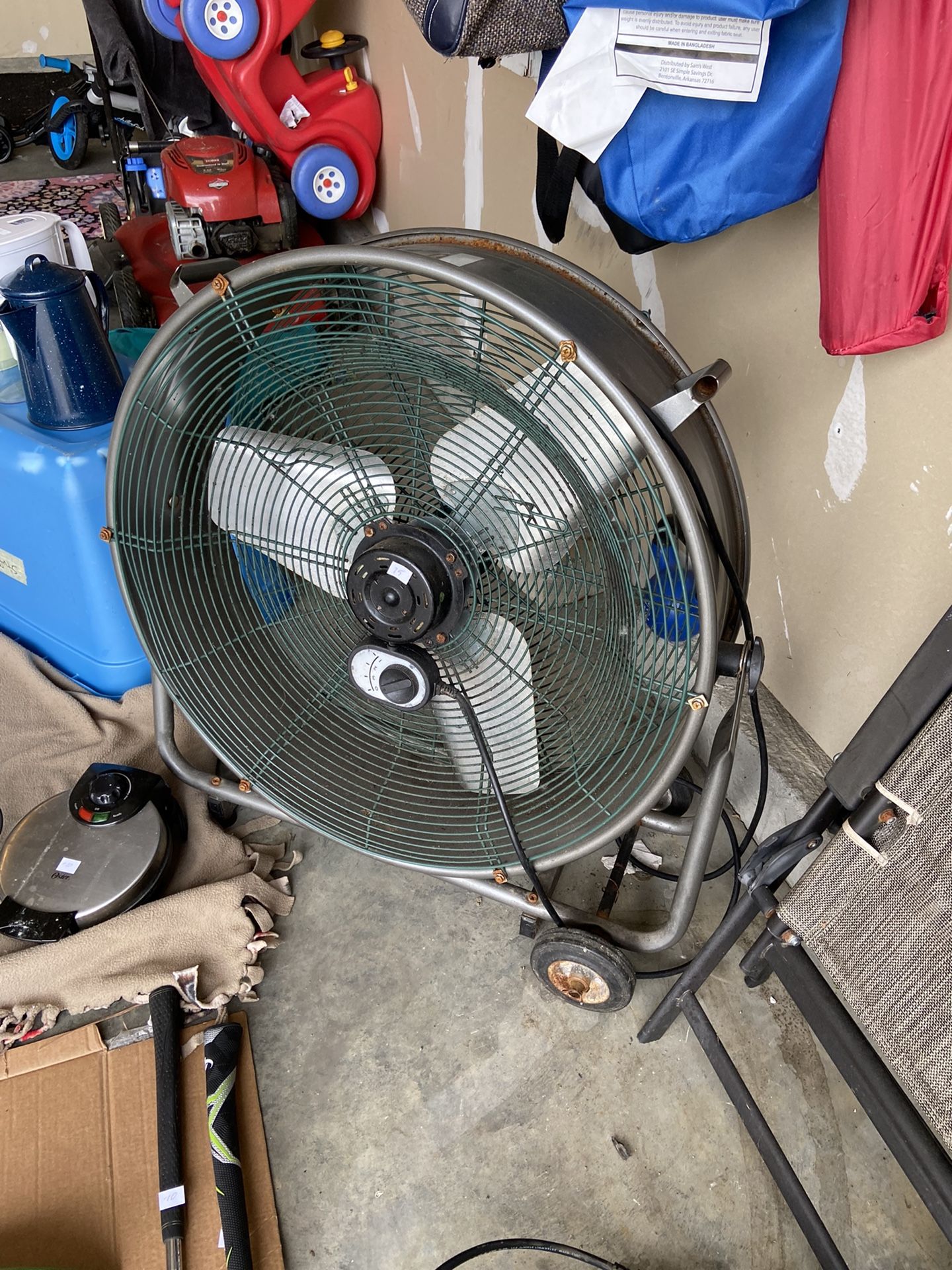 Large Metal Fan