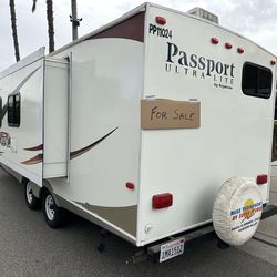 Travel trail 27.9ft. 12’x14” slide