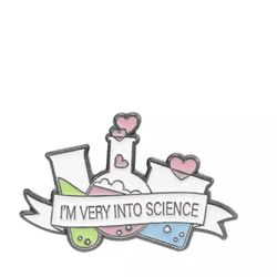 New Science Scientists Brooch 