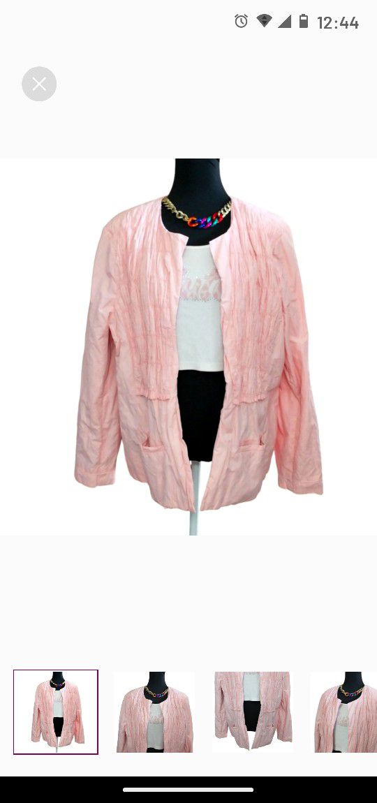 Chico's Pink Women's Jacket