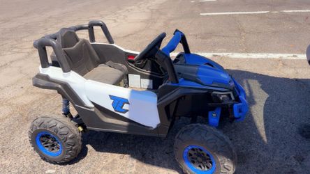 Timberline Thunder S 12V Electric Ride-On UTV, 1-Seater Kids Outdoor Toy Car with Realistic Design with Lights & Sounds