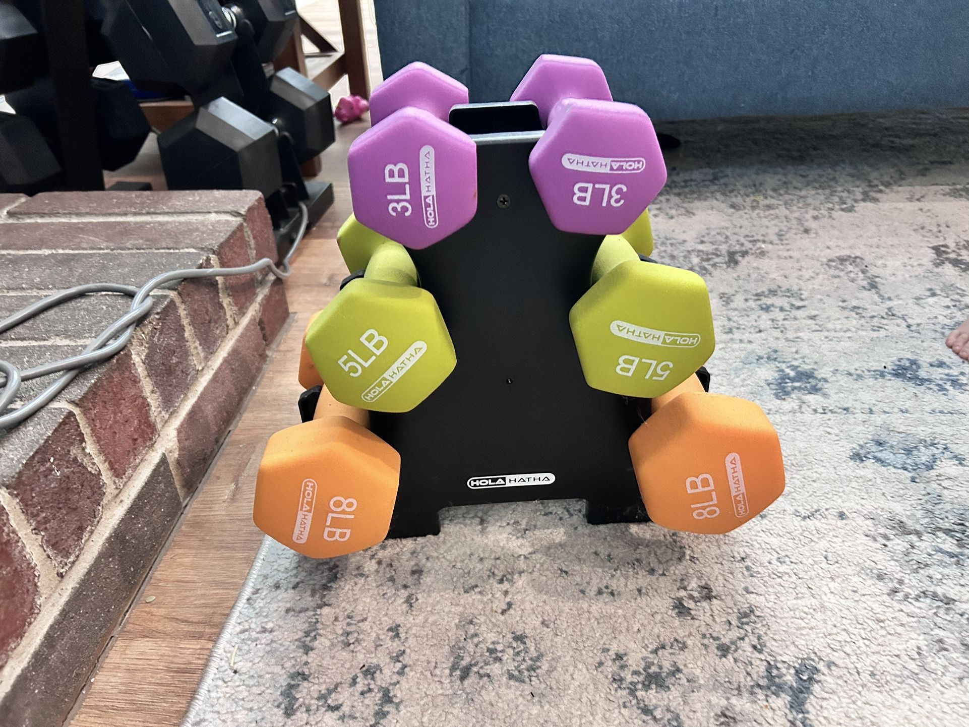 3-Tier Dumbbell Weight Set