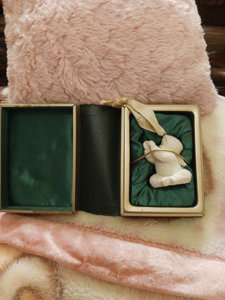 Snow babies ornament