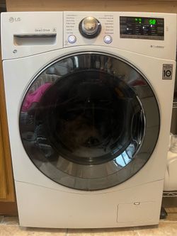 LG Front Load Washer & Dryer All-in-One Combo — Great Condition — $500