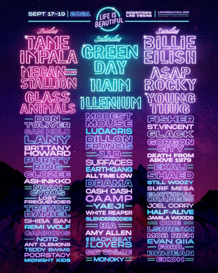 Life Is Beautiful Music & Arts Festival (SUNDAY ONLY) wristbands 