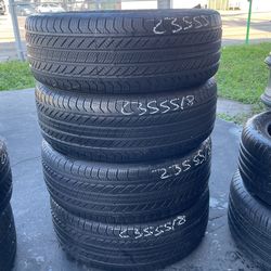Tires 235/55/18 Continental 
