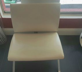 White modern chair