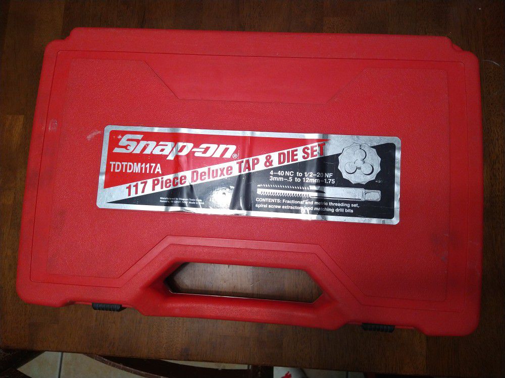 Snap-on Tap And Die 117 Piece