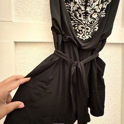 White House Black Market | Women Strapless Romper | Medium 