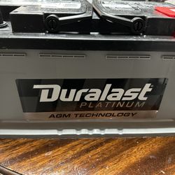 Brand New Duralast Platinum battery