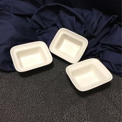 3 Ceramic Bowls “Use To Serve Food” Plant 🪴 Etc.