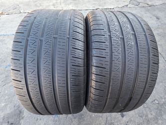 2 USED TIRES PIRELLI RFT 275/40/19