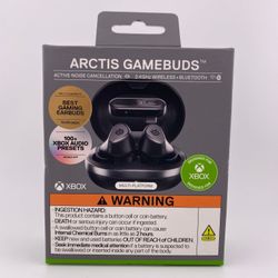 New SteelSeries Arctis GameBuds ANC Wireless Gaming Earbuds Black Xbox / PC