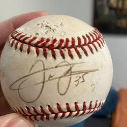 Frank Thomas Signed Baseball