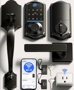 Veise VE017G-H Wi-Fi Smart Fingerprint Front Door Lock Set