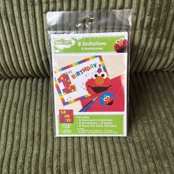 Elmo Invitations 