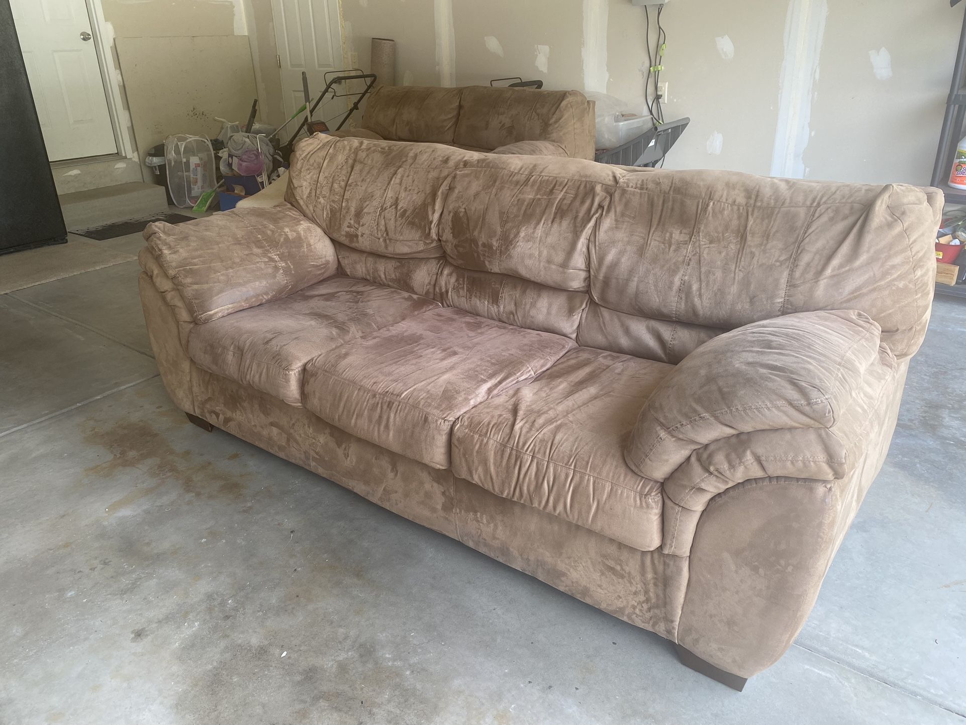 Microfiber Sofa For Sale For $100