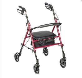 Medical supplies seated walker