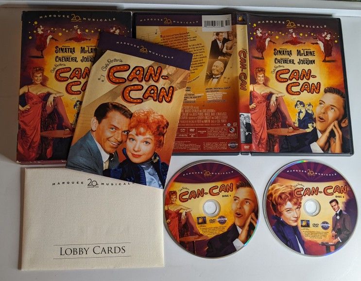 CAN - CAN Movie DVD Collectors Edition Starring Frank Sinatra Year 2007