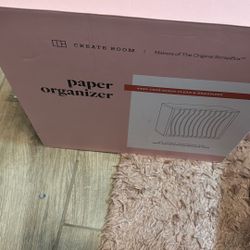 Create room paper organizer