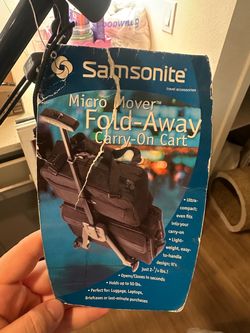 samsonite luggage cart