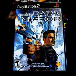 Syphon Filter Dark Mirror PS2 *Complete With Manual*