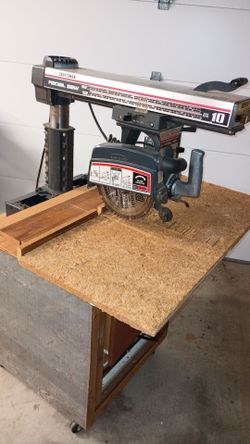 10" Craftsman Radial Arm Saw