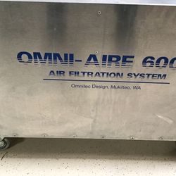 Omni-Aire 600V Negative Air Machine