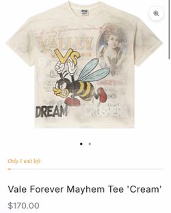 Vale Forever TShirt Brand New Medium