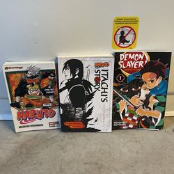 Naruto/Demon slayer Books
