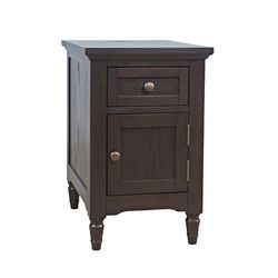 Brentwood Arbor Oak Cabinet Power Chairside Cabinet