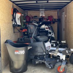 Brand New Landscape Equipment With Trailer