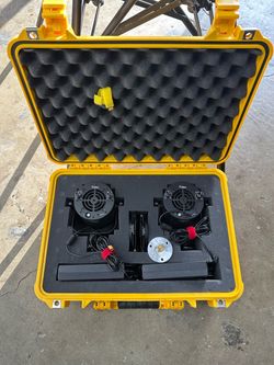 Fiilex P360 Lights w/ Softbox and Stands