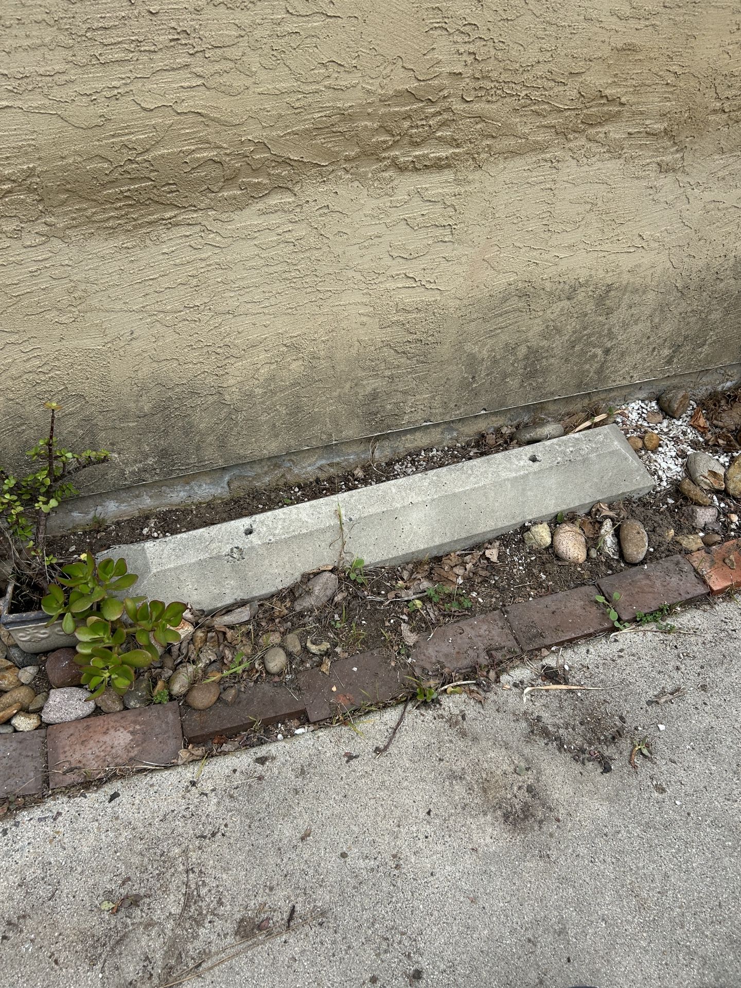 Free Concrete Parking Backstop