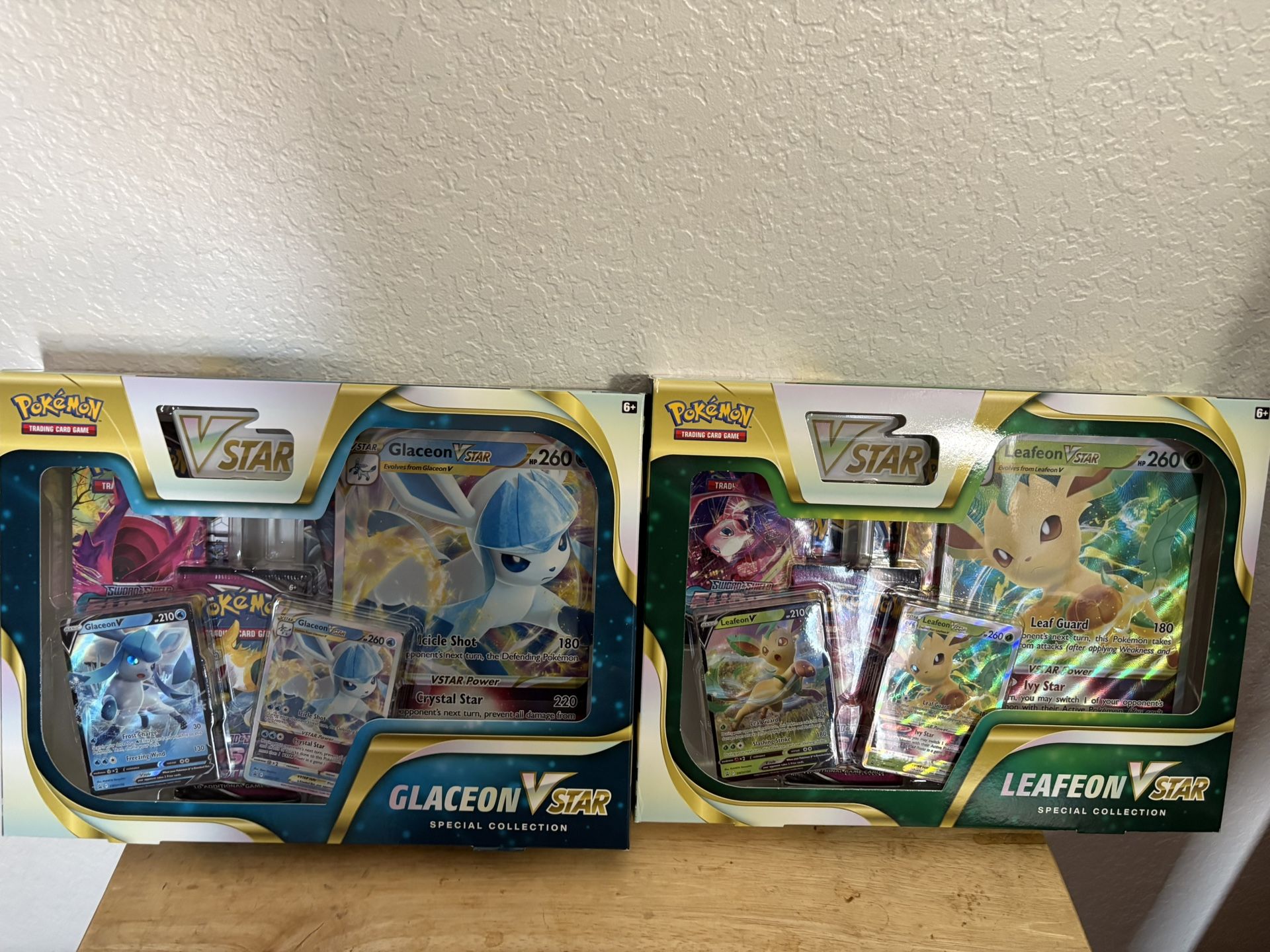 Leafeon And Glaceon Vstar Collection