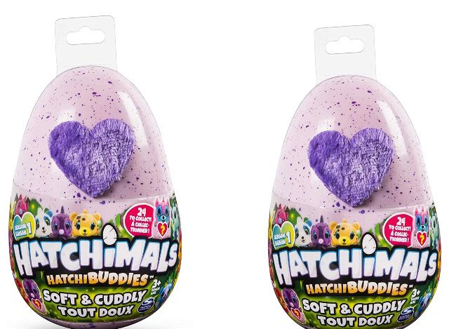 2 Hatchimals HatchiBuddies Soft & Cuddly Mystery Plush Stuffed Animal •NEW•
