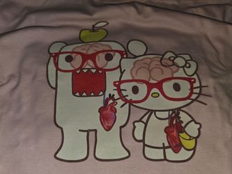 Hello Kitty Domo Zombie Graphic T-Shirt