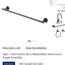 Allen + Roth Towel Bars
