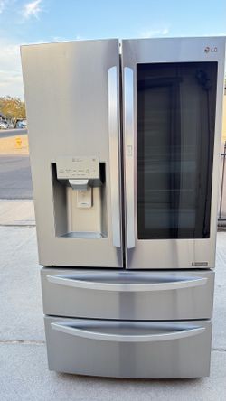 REFRIGERATOR LG 4-DOORS STAINLESS STEEL